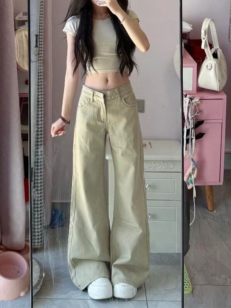 Женские джинсы-клеш больших размеров с флисовой подкладкой, цвета хаки, осенне-зимние, с высокой талией, свободного кроя, повседневные, износостойкие
Женские джинсы-клеш больших размеров с флисовой подкладкой, цвета хаки, осенне-зимние, с высокой талией, свободного кроя, повседневные, износостойкие