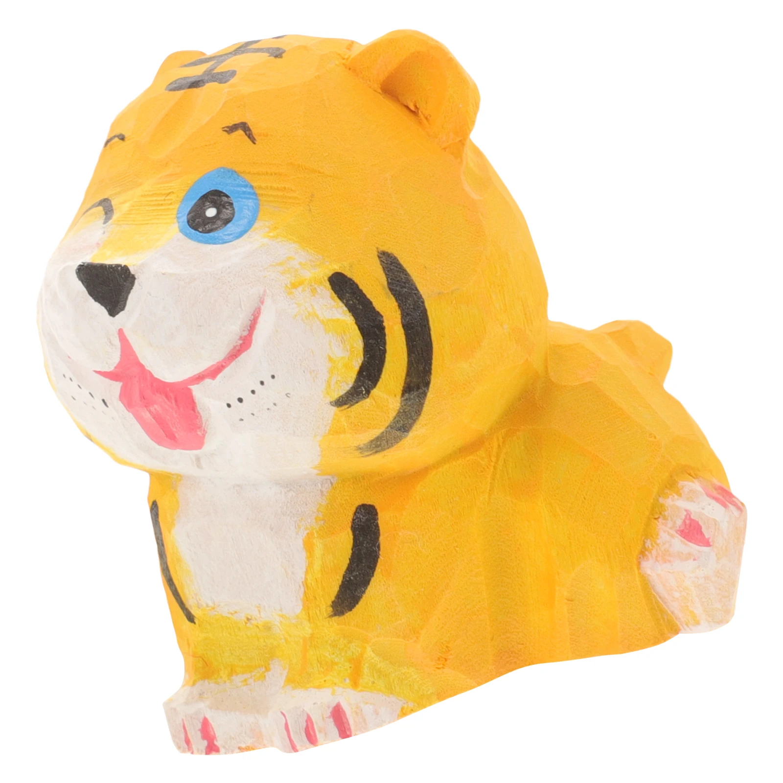 Wood Carving Tiger Figurine Small Desk Decor Statue Natural Woodcraft Animal Gift Mini Sculpture Handmade Ornament Creative
Wood Carving Tiger Figurine Small Desk Decor Statue Natural Woodcraft Animal Gift Mini Sculpture Handmade Ornament Creative