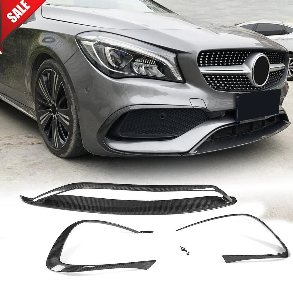 For Benz W117 CLA200 CLA250 Sport Sedan 2016-2017 Carbon Fiber Front Bumper Lip Car Accessories
For Benz W117 CLA200 CLA250 Sport Sedan 2016-2017 Carbon Fiber Front Bumper Lip Car Accessories