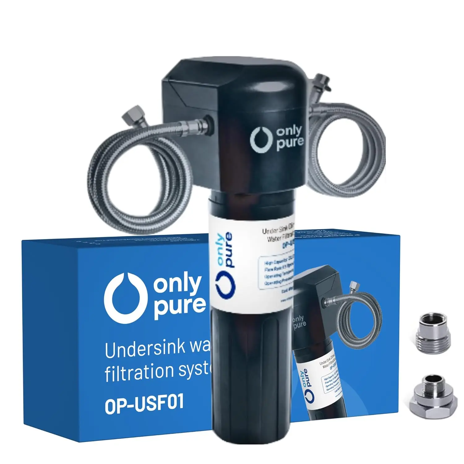 Under Sink Water Filter System, 3-Year 22K Gallon Capacity, NSF Certified Removes Chlorine Odor
Under Sink Water Filter System, 3-Year 22K Gallon Capacity, NSF Certified Removes Chlorine Odor