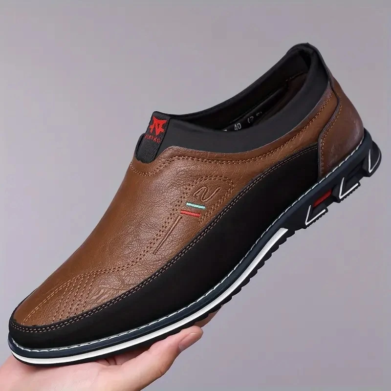 Men's Business Commuter Loafers, Breathable Comfortable Slip-On Casual Shoes, Soft Sole Anti-Slip Wear-Resistant-1983
Men's Business Commuter Loafers, Breathable Comfortable Slip-On Casual Shoes, Soft Sole Anti-Slip Wear-Resistant-1983