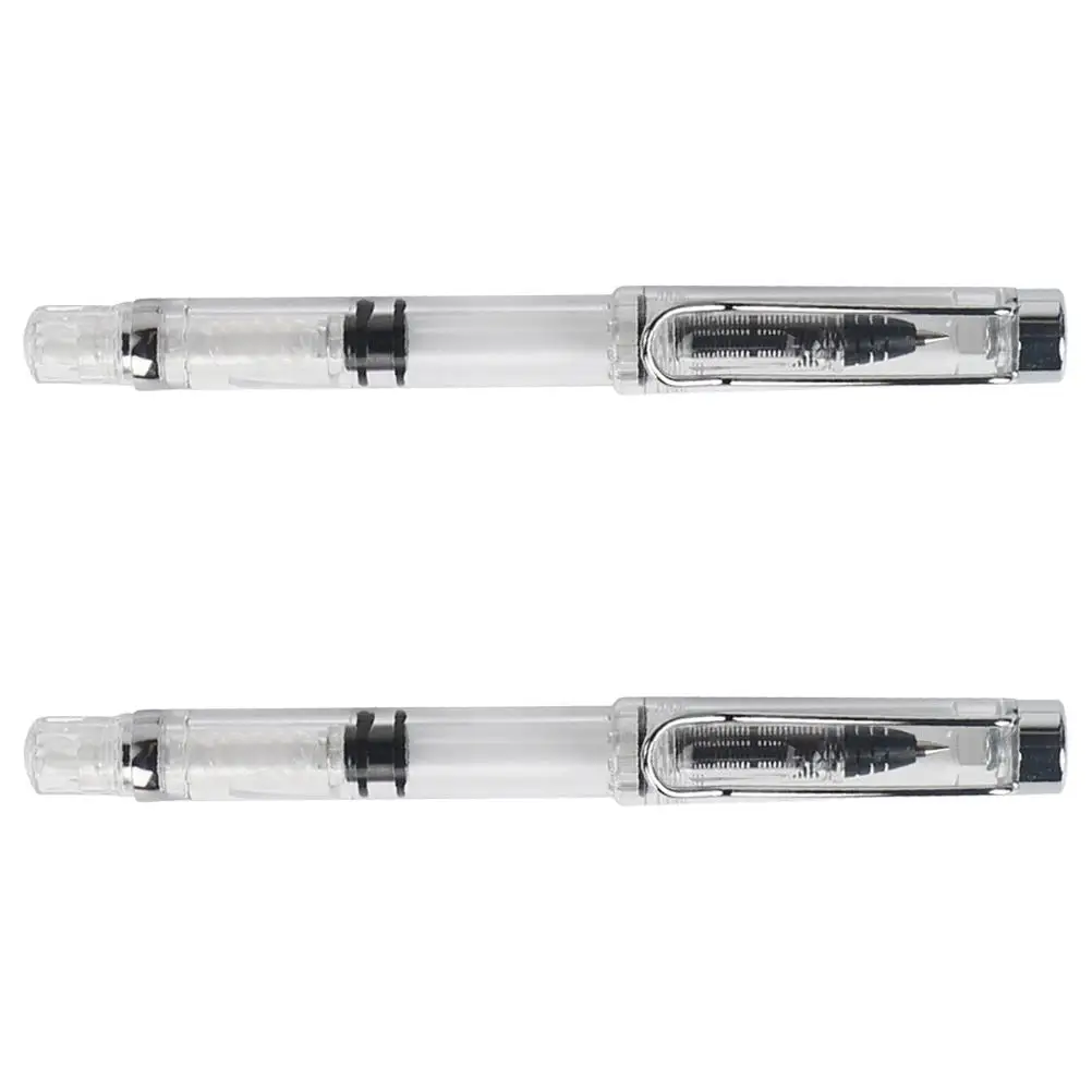 2pcs Piston Gel Pen Smooth Simple Ink Pen Writing Large Capacity Refillable 038mm Tip Business Office School Gifts
2pcs Piston Gel Pen Smooth Simple Ink Pen Writing Large Capacity Refillable 038mm Tip Business Office School Gifts