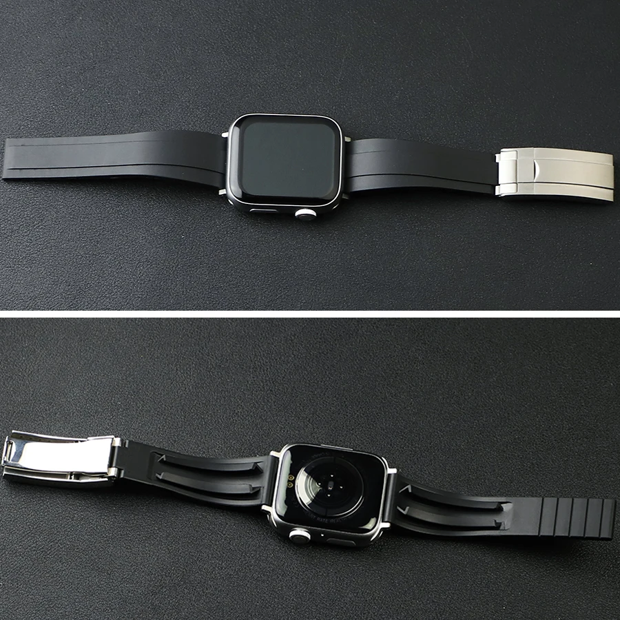 Watch Band for Rolex Apple Watch Strap 41mm 45mm 38mm 40mm 42/44mm 49mm Rolex Band for Apple Watch 8 7 SE 6 5 4 3 Ultra Bracelet
Watch Band for Rolex Apple Watch Strap 41mm 45mm 38mm 40mm 42/44mm 49mm Rolex Band for Apple Watch 8 7 SE 6 5 4 3 Ultra Bracelet