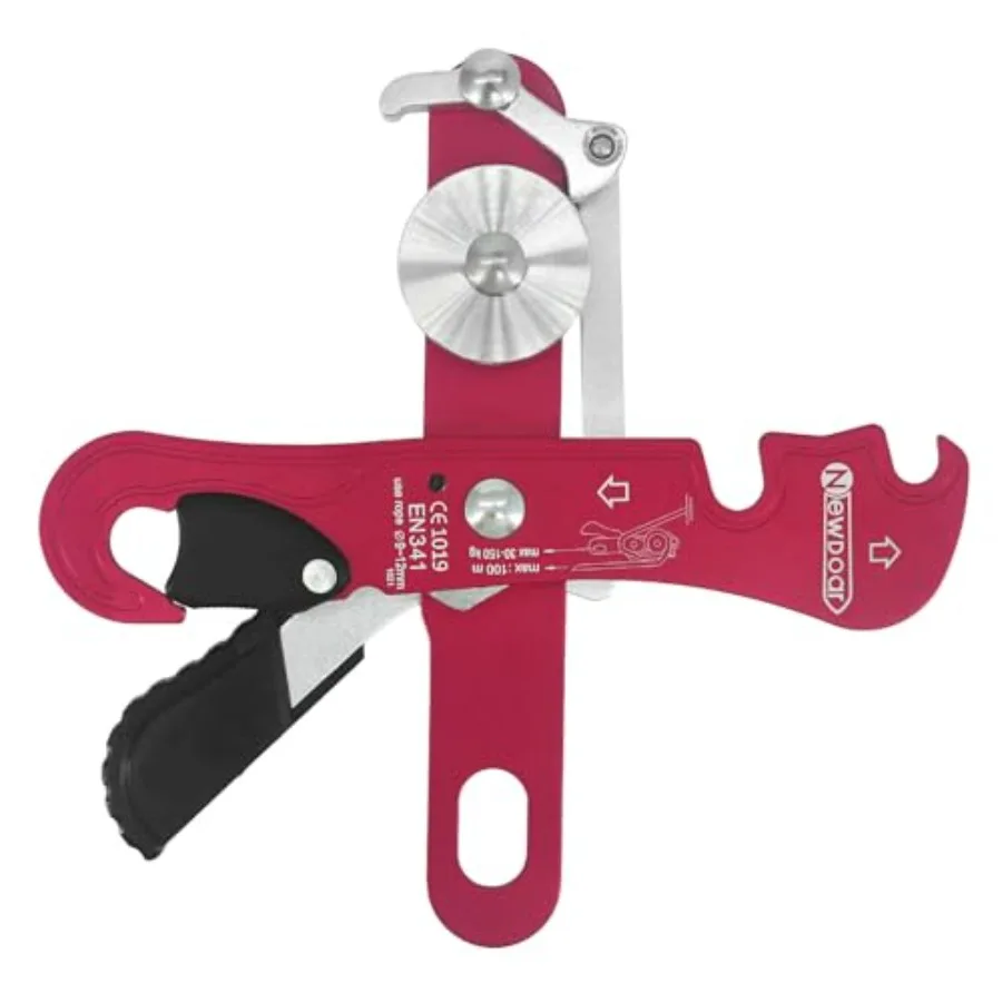 Climbing Stop Descender Rappelling Belay for Ropes 10-12mm The Novices for Rescue and Arborist CE Certification
Climbing Stop Descender Rappelling Belay for Ropes 10-12mm The Novices for Rescue and Arborist CE Certification