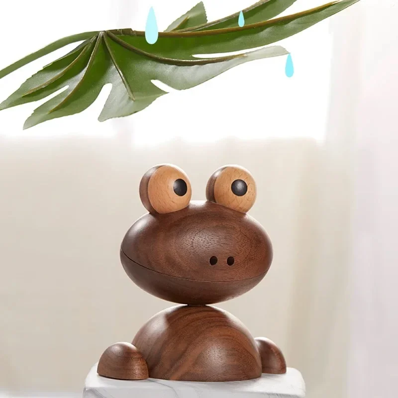 Cute Wooden Frog Incense Burner, Home Incense Decoration, Bedroom Fragrance, Birthday Gift, Wooden Essential Oil Diffuser
Cute Wooden Frog Incense Burner, Home Incense Decoration, Bedroom Fragrance, Birthday Gift, Wooden Essential Oil Diffuser