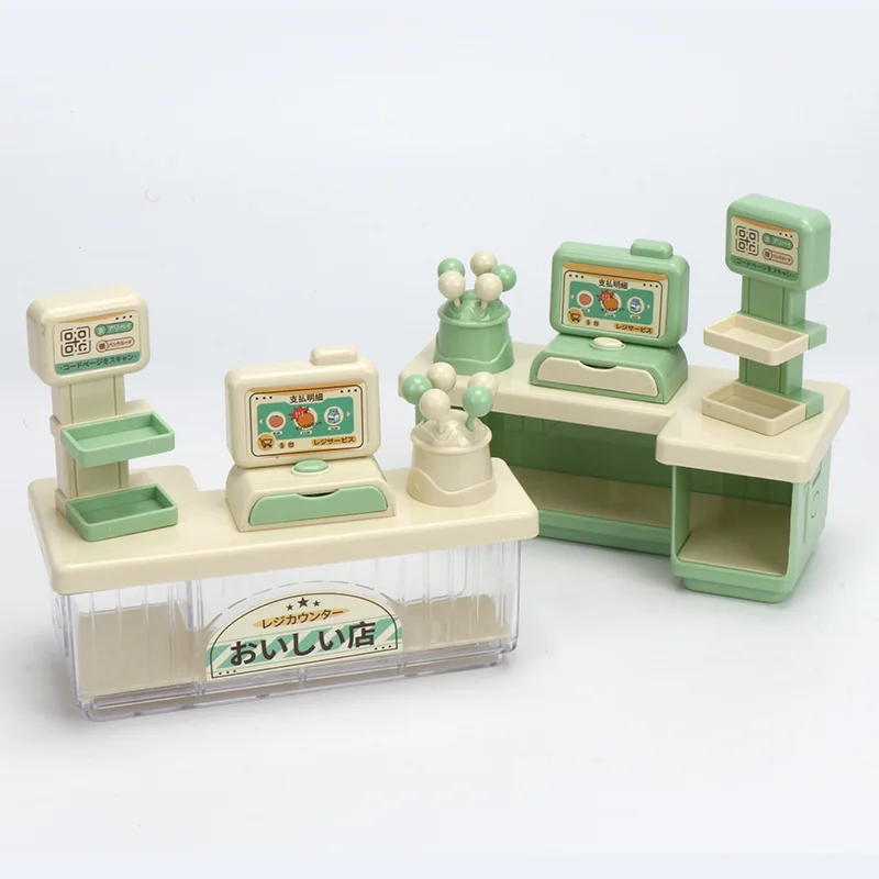 Convenience store mini supermarket simulation miniature doll house food play cashier play family toys
Convenience store mini supermarket simulation miniature doll house food play cashier play family toys