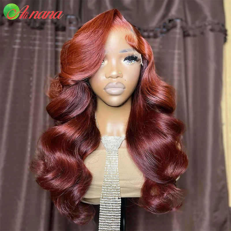 6x6 Lace Closure Wig Body Wave Reddish Ginger 13x4 Lace Frontal Human Hair Wig Pre-Plucked Transparent Lace Front Wigs For Women
6x6 Lace Closure Wig Body Wave Reddish Ginger 13x4 Lace Frontal Human Hair Wig Pre-Plucked Transparent Lace Front Wigs For Women