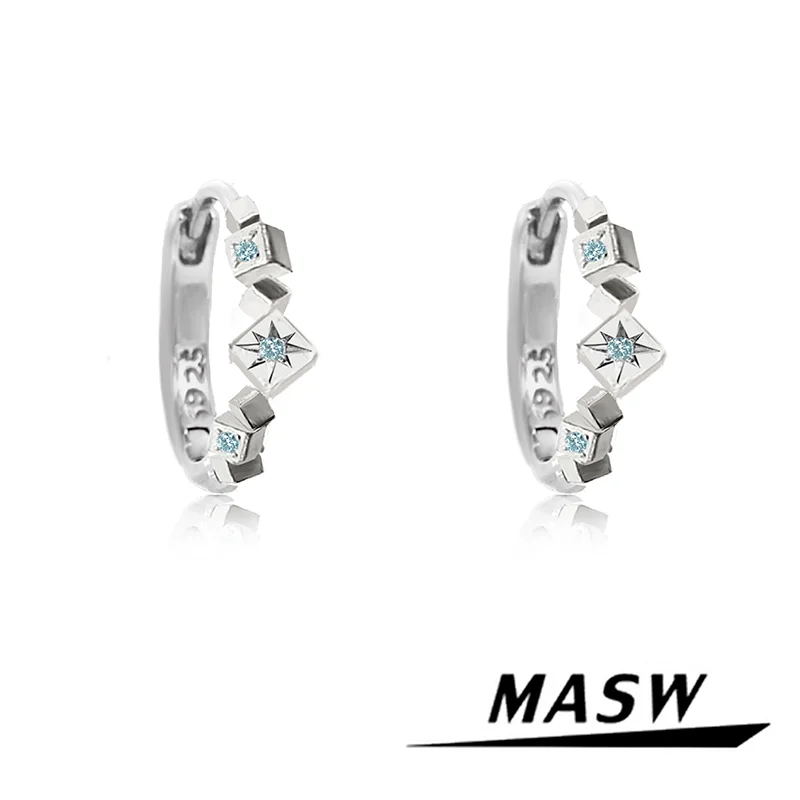 MASW Original Design Delicate Style Senior Buckle Shiny Star Hoop Earrings For Women Girl Gift Hot Sale Trendy Jewelry.
MASW Original Design Delicate Style Senior Buckle Shiny Star Hoop Earrings For Women Girl Gift Hot Sale Trendy Jewelry.