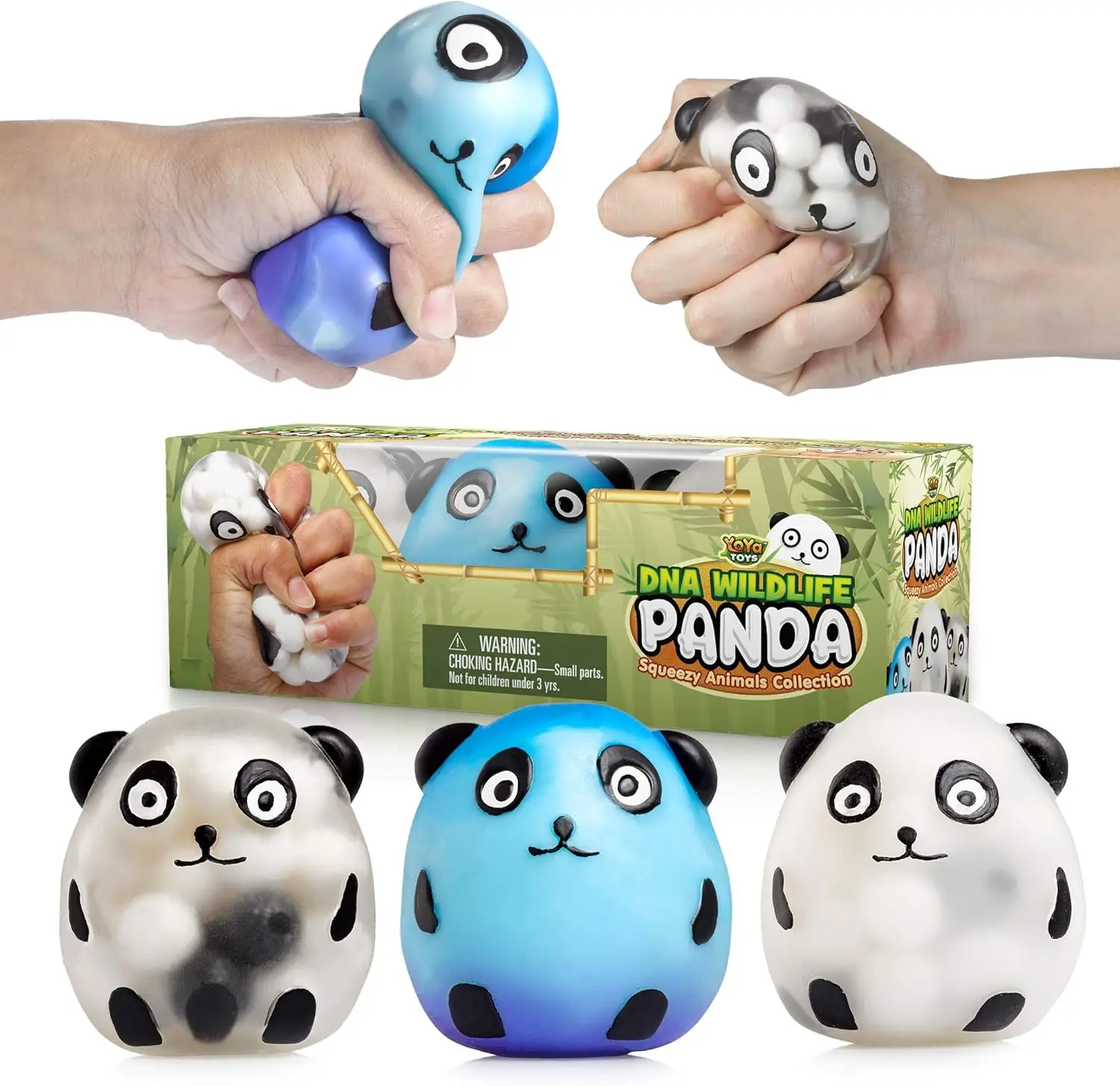 Colorful Squishy Stress Balls - 3 Pack Fidget Toy for Focus & Calm
Colorful Squishy Stress Balls - 3 Pack Fidget Toy for Focus & Calm