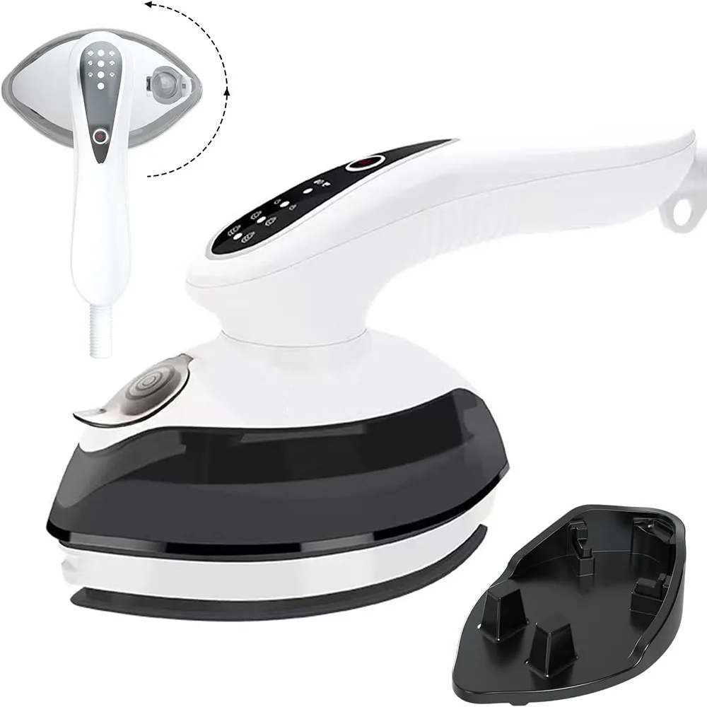 Portable Mini Household Electric Iron 3-Mode Wet Dry 90 Degree Rotation Anti-Drip Ceramic Clothing Steamer Handheld Steamer Iron
Portable Mini Household Electric Iron 3-Mode Wet Dry 90 Degree Rotation Anti-Drip Ceramic Clothing Steamer Handheld Steamer Iron