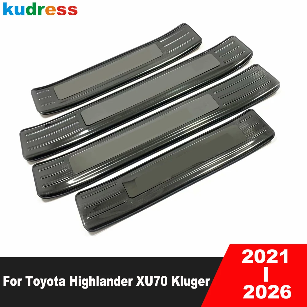 Door Sill Scuff Plate Cover Trim For Toyota Highlander XU70 Kluger Hybrid 2021-2026 Steel Car Door Engry Pedal Guard Accessories
Door Sill Scuff Plate Cover Trim For Toyota Highlander XU70 Kluger Hybrid 2021-2026 Steel Car Door Engry Pedal Guard Accessories