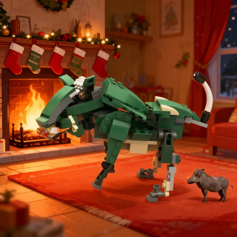 130pcs MOC Creator 3 1 Wild Warthog Alternate Model Building Blocks Construction Christmas Gifts Idea Education Brick Toys Kids
130pcs MOC Creator 3 1 Wild Warthog Alternate Model Building Blocks Construction Christmas Gifts Idea Education Brick Toys Kids