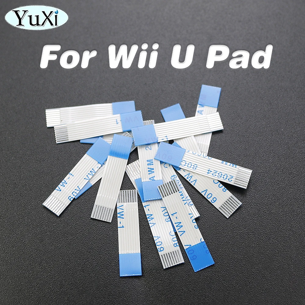 1 Pcs Flex Ribbon Cable For Wii U Pad Controller 8 Pin Charging Board Power Switch Cable Original Replacement Parts
1 Pcs Flex Ribbon Cable For Wii U Pad Controller 8 Pin Charging Board Power Switch Cable Original Replacement Parts