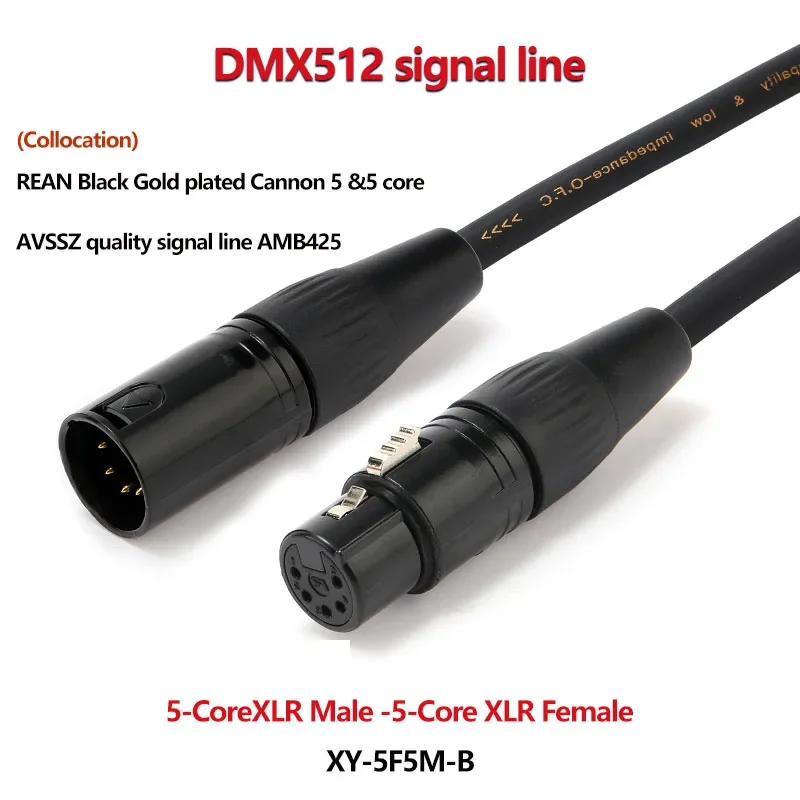 Moving Head Dmx Cable 0.7-30M 5 Pin To 3 Pin XLR Connectors 512 Signal Transfer To Wireless Controller LED Fog Machine DJ Light
Moving Head Dmx Cable 0.7-30M 5 Pin To 3 Pin XLR Connectors 512 Signal Transfer To Wireless Controller LED Fog Machine DJ Light