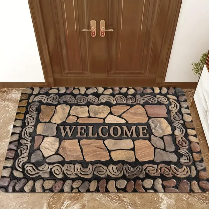 1pc Floral & Letter Graphic Door Mat Doormat Carpets Rug Carpet Bath Kitchen Garden Anti-Slip Small Home Kitchen Welcome Mats
1pc Floral & Letter Graphic Door Mat Doormat Carpets Rug Carpet Bath Kitchen Garden Anti-Slip Small Home Kitchen Welcome Mats
