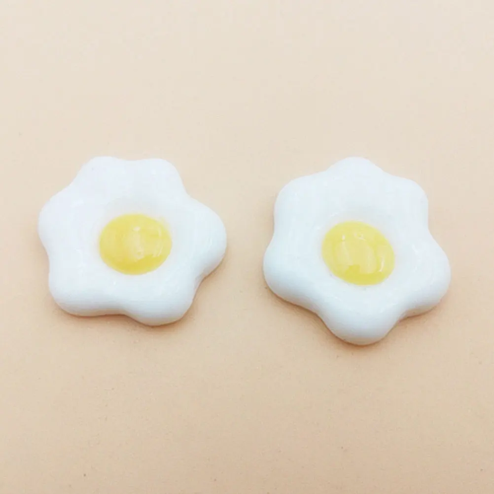20pcs Simulated Poached Egg Resin Diy Craft Decorative Accessories For Phone Case Handmade Hair Garment Fridge Decoration Gift
20pcs Simulated Poached Egg Resin Diy Craft Decorative Accessories For Phone Case Handmade Hair Garment Fridge Decoration Gift