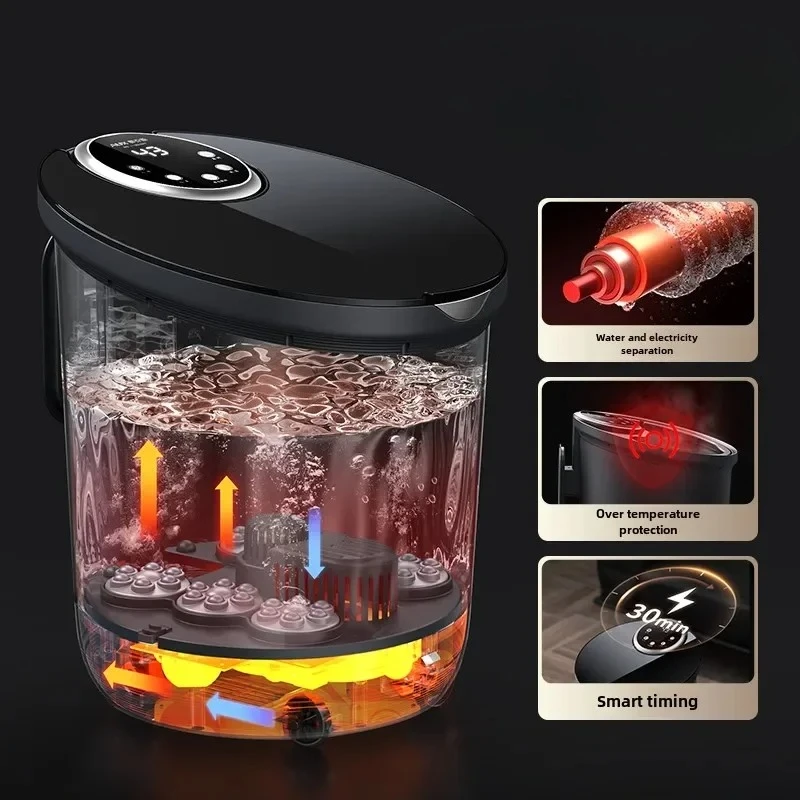 Automatic Bath Electric Foot Massager Constant Temperature Heated Footbath Machine Inverter Energy-saving Pedicure Spa Foot Bath
Automatic Bath Electric Foot Massager Constant Temperature Heated Footbath Machine Inverter Energy-saving Pedicure Spa Foot Bath