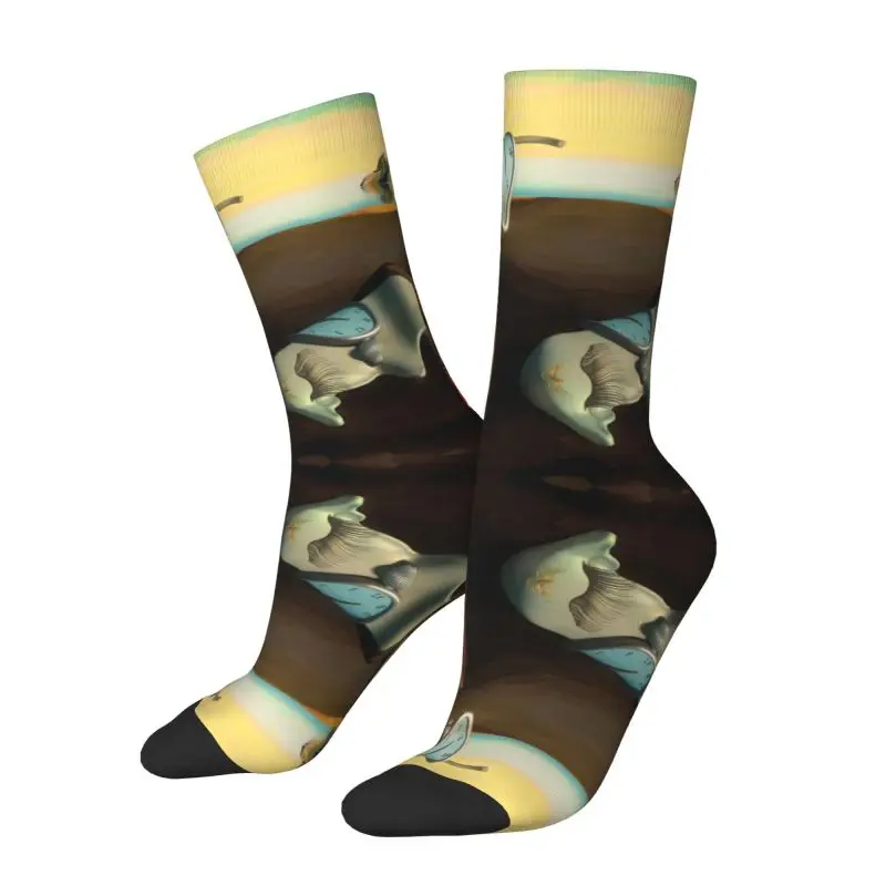 Custom Funny Mens The Persistence Of Memory Dress Socks Unisex Warm Comfortable 3D Print Salvador Dali Painting Art Crew Socks
Custom Funny Mens The Persistence Of Memory Dress Socks Unisex Warm Comfortable 3D Print Salvador Dali Painting Art Crew Socks