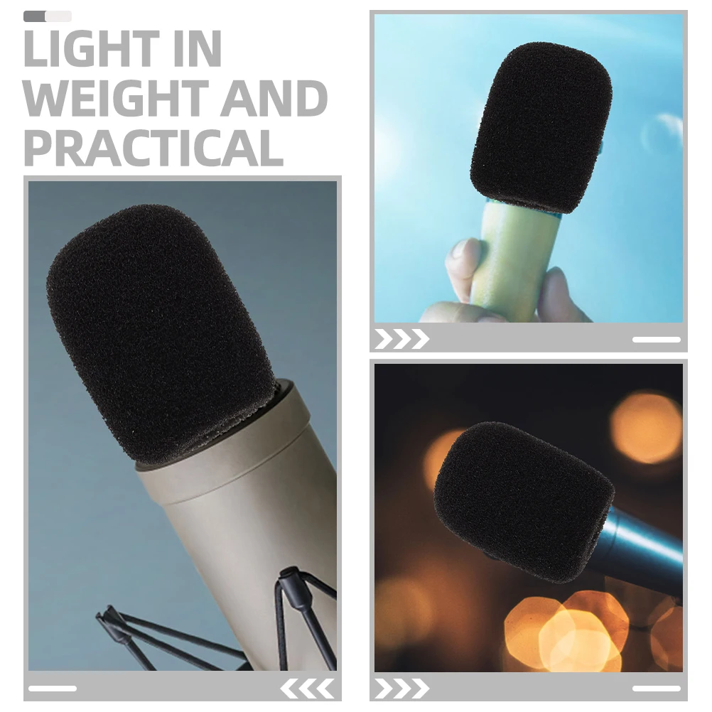 8 Pcs Microphone Covers Washable 70x60x35mm Thickened Elastic Breathable for KTV Party Conference Stage Outdoor
8 Pcs Microphone Covers Washable 70x60x35mm Thickened Elastic Breathable for KTV Party Conference Stage Outdoor