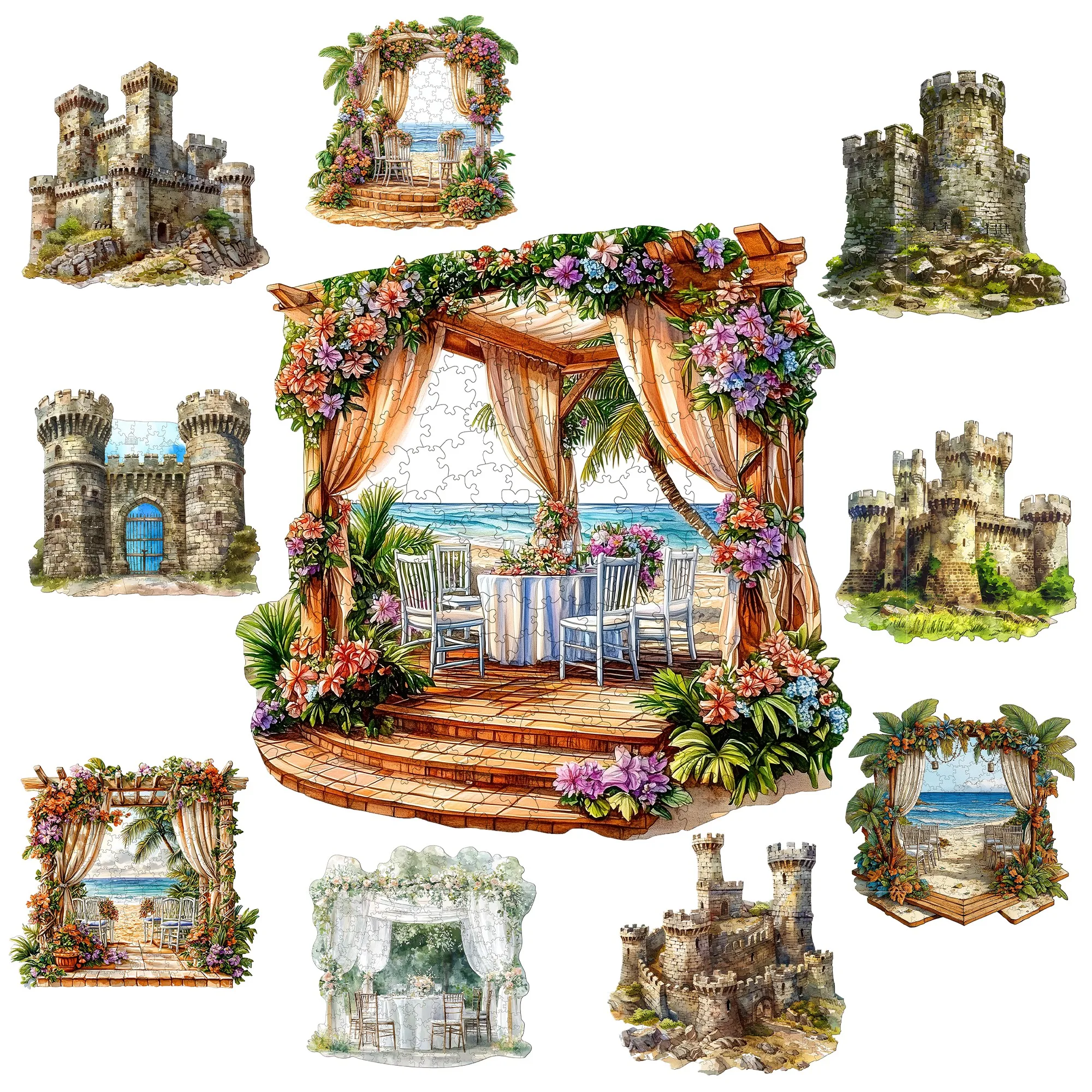 Retro and Modern Architecture Theme Wooden Jigsaw Puzzle Wooden Decor Painting Christmas and Halloween Gift Toy For Teen And Kid
Retro and Modern Architecture Theme Wooden Jigsaw Puzzle Wooden Decor Painting Christmas and Halloween Gift Toy For Teen And Kid