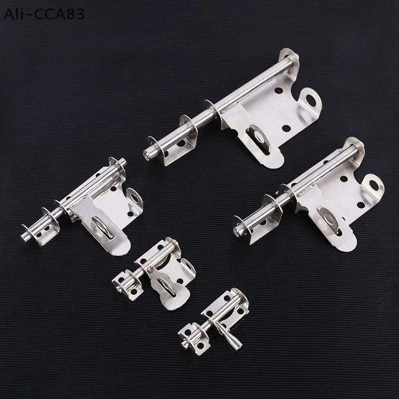 Stainless Steel Door Latch Solid Sliding Bolts Latch Hasp Home Hardware Gate Safety Toilet Door Lock
Stainless Steel Door Latch Solid Sliding Bolts Latch Hasp Home Hardware Gate Safety Toilet Door Lock