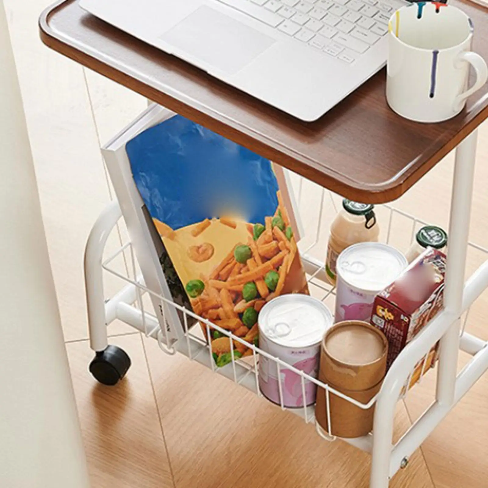 Rolling Utility Cart Mobile Side Table recliner Couch Moveable End Table with 360 Degree Rotating Wheels for Office Dorm Home
Rolling Utility Cart Mobile Side Table recliner Couch Moveable End Table with 360 Degree Rotating Wheels for Office Dorm Home