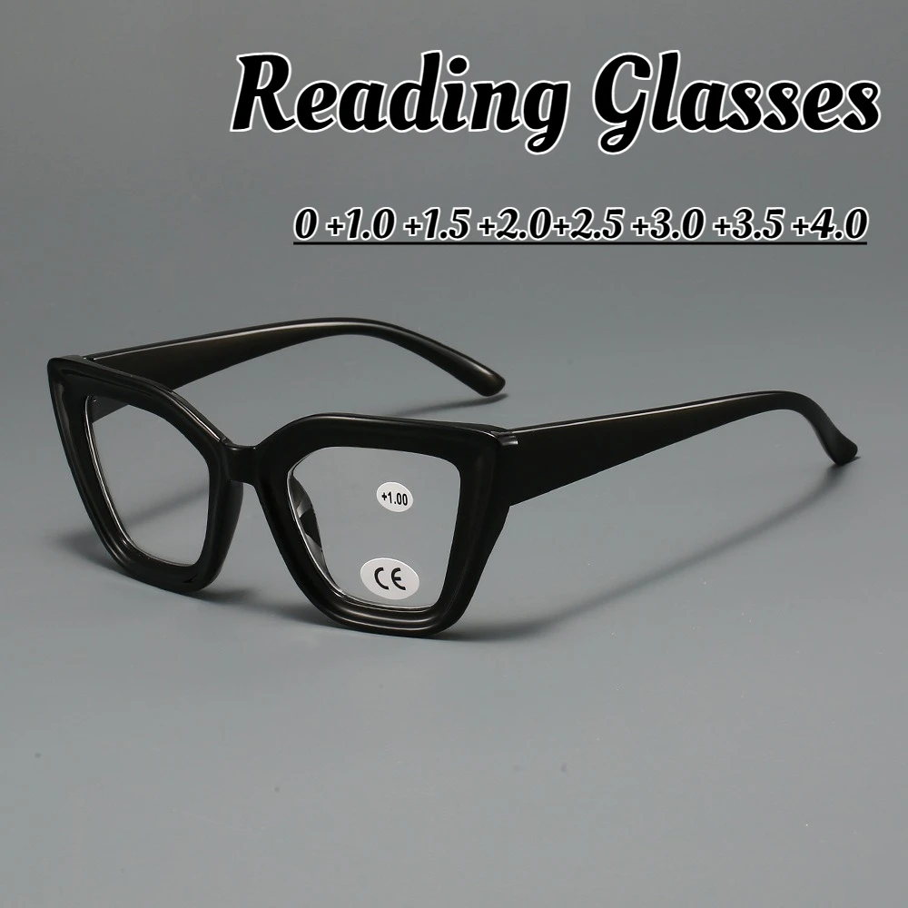 Unisex Fashion New High-definition Anti-blue Light Cat Eye Reading Glasses Fashion Butterfly-shaped Frame Presbyopia Glasses
Unisex Fashion New High-definition Anti-blue Light Cat Eye Reading Glasses Fashion Butterfly-shaped Frame Presbyopia Glasses