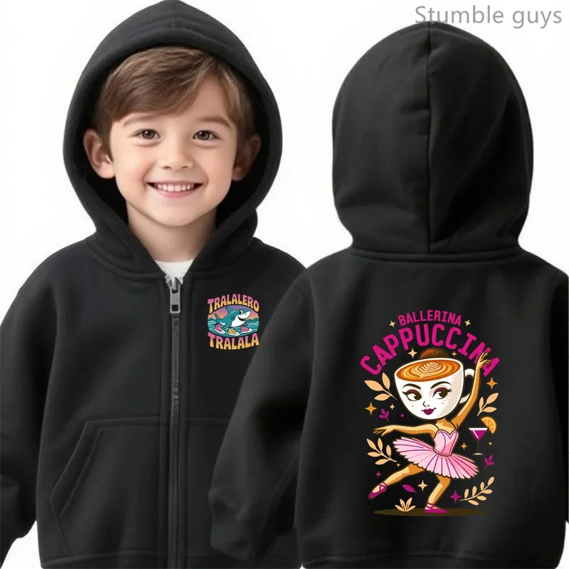 Italian Brainrot Animals Kids Cotton Hoodie Tung TungTung Sahur Long Sleeve Tops for Child Funny Sweatshirts Cute Tee Clothing
Italian Brainrot Animals Kids Cotton Hoodie Tung TungTung Sahur Long Sleeve Tops for Child Funny Sweatshirts Cute Tee Clothing