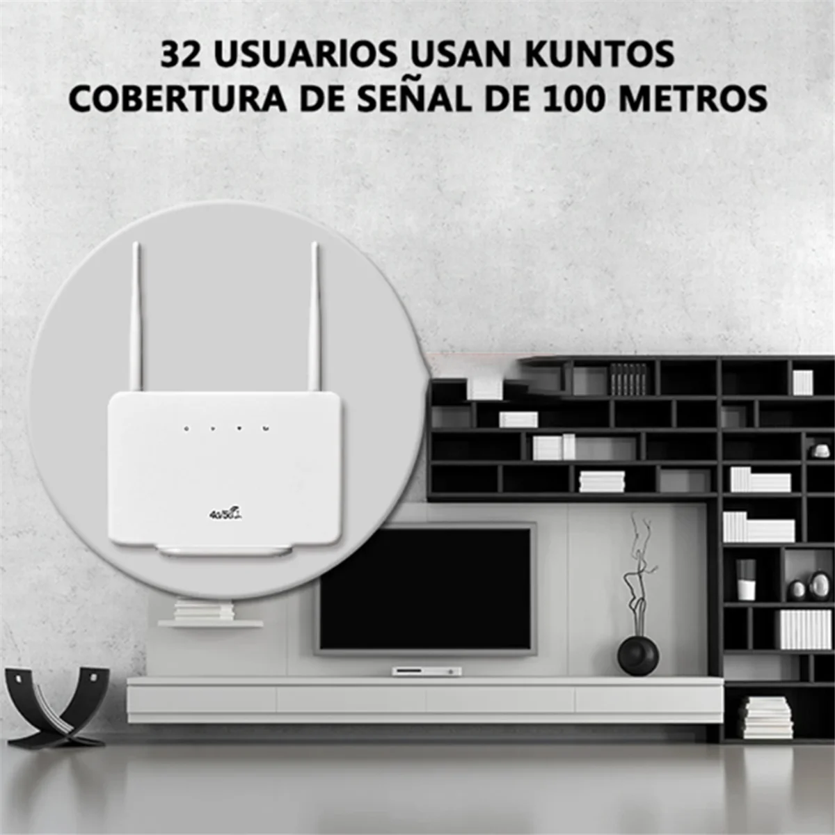 Upgraded 4G Wireless Router 300Mbps 4G LTE CPE Router EU Plug
Upgraded 4G Wireless Router 300Mbps 4G LTE CPE Router EU Plug