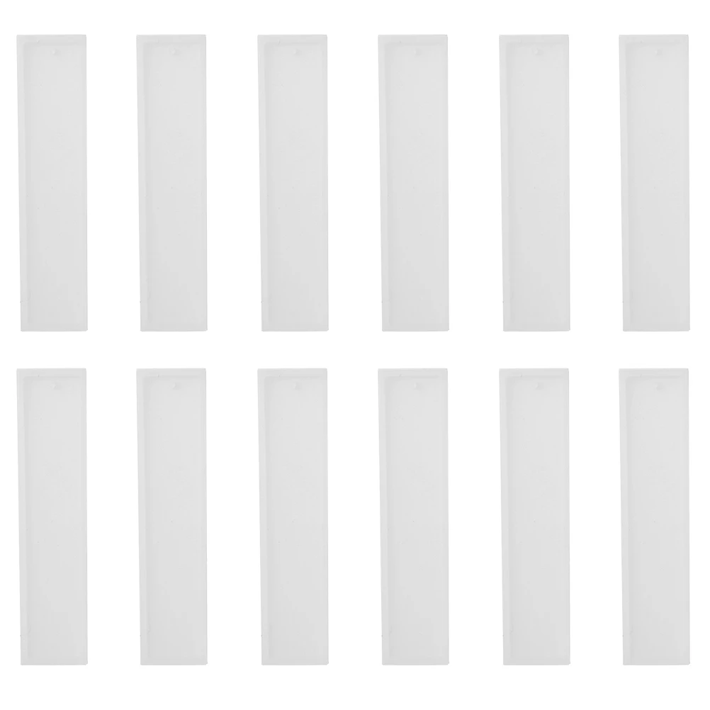 12pcs Bookmark Molds Silicone For Diy Bookmark Making Craft Resin Casting Mold Rectangle Crystal Epoxy Tool Jewelry Making
12pcs Bookmark Molds Silicone For Diy Bookmark Making Craft Resin Casting Mold Rectangle Crystal Epoxy Tool Jewelry Making