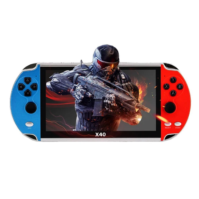Handheld Game Console, Mini Retro Player Built-in Classic Games 4.3 Inch TFT Color Screen Rechargeable Battery Present Game Box
Handheld Game Console, Mini Retro Player Built-in Classic Games 4.3 Inch TFT Color Screen Rechargeable Battery Present Game Box