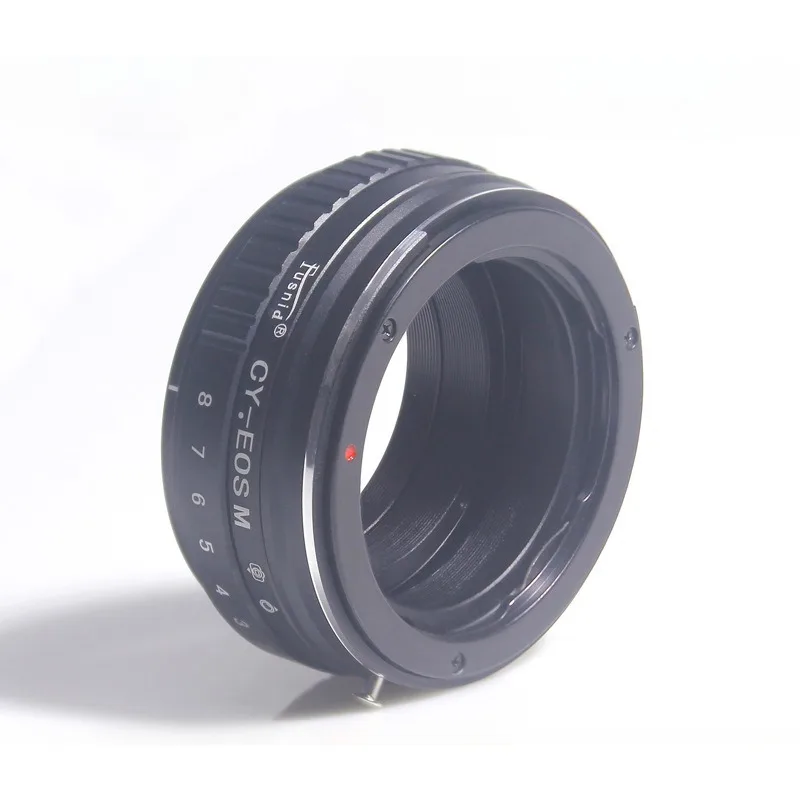 CY-EM Adapter ring For Contax Yashica C/Y CY Lens to Canon EF-M Mount EOS M M3 M5 M10
CY-EM Adapter ring For Contax Yashica C/Y CY Lens to Canon EF-M Mount EOS M M3 M5 M10