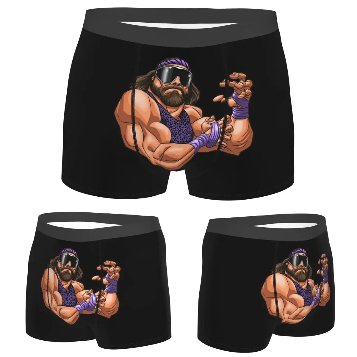 Трусы-боксеры, шорты Macho Man Randy Savage Supernova, мужские трусы, мягкое нижнее белье для мужчин, подарки бойфренду 
Трусы-боксеры, шорты Macho Man Randy Savage Supernova, мужские трусы, мягкое нижнее белье для мужчин, подарки бойфренду
