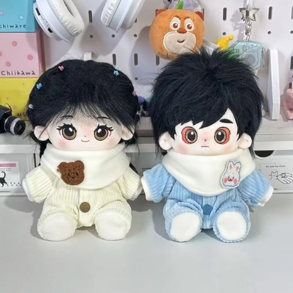 Cute Replaceable Clothing 20CM Doll Clothes Delicate Soft Jumpsuits Scarf Set Dress up DIY Pretty Doll Accessories Kids Toys
Cute Replaceable Clothing 20CM Doll Clothes Delicate Soft Jumpsuits Scarf Set Dress up DIY Pretty Doll Accessories Kids Toys
