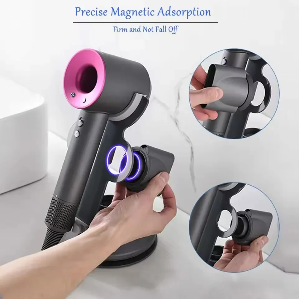 2024 New Modern Bathroom Organizer Stand Type Hair Dryer Holder Portable Bracket With Super Magnetic Storage Rack For Dyson
2024 New Modern Bathroom Organizer Stand Type Hair Dryer Holder Portable Bracket With Super Magnetic Storage Rack For Dyson