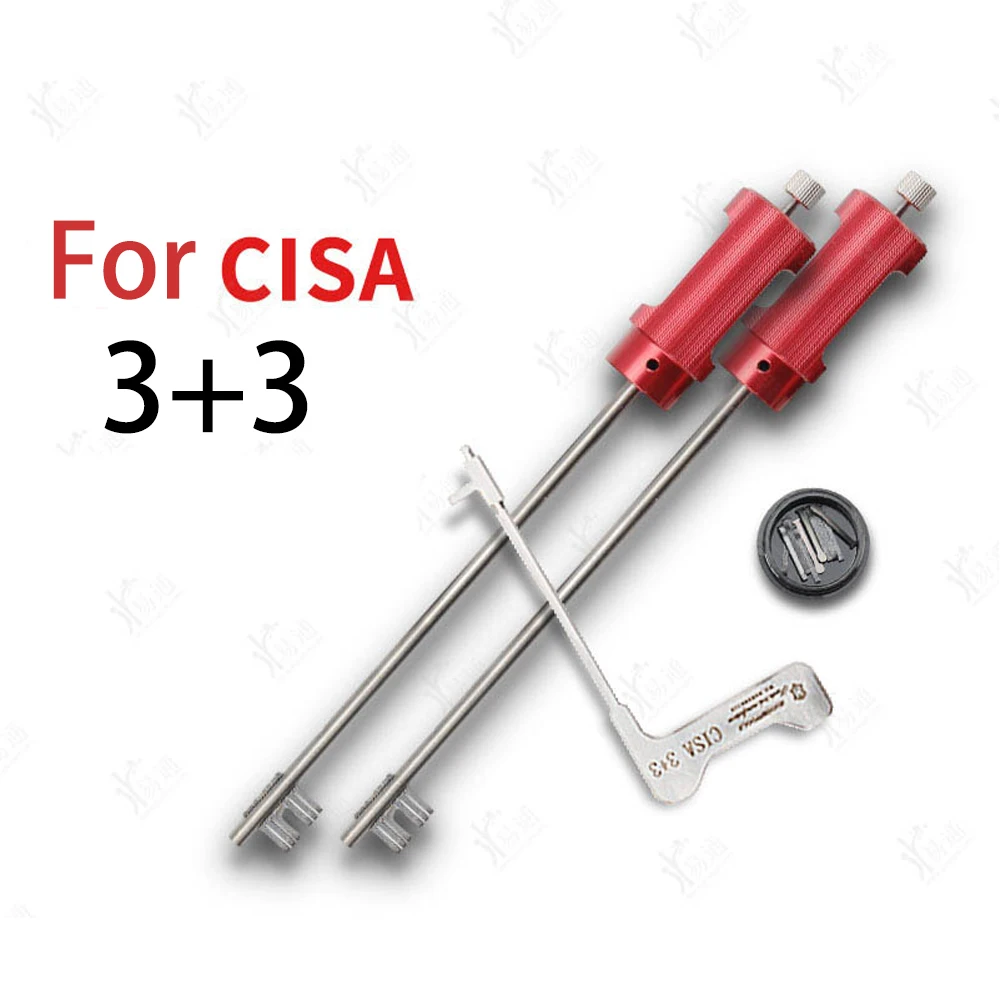 Инструмент для вскрытия замков CISA 3+3, инструмент для жилых сейфов, инструмент для слесарей, волшебный ключ
Инструмент для вскрытия замков CISA 3+3, инструмент для жилых сейфов, инструмент для слесарей, волшебный ключ