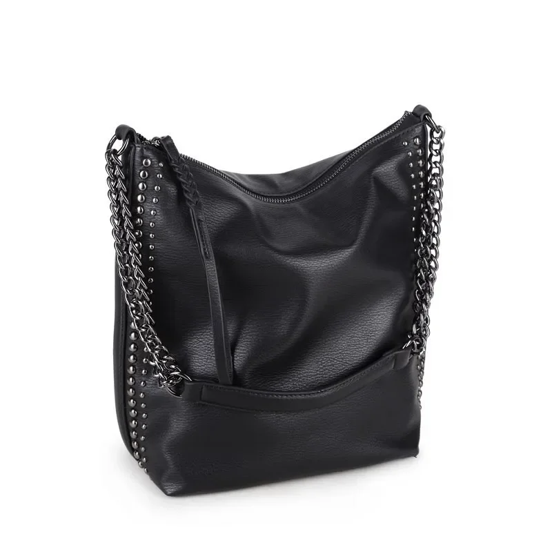 Fashion Vintage Bucket Women Shoulder Bags Luxury Tote Designer Handbags PU Leather Rivet Bag
Fashion Vintage Bucket Women Shoulder Bags Luxury Tote Designer Handbags PU Leather Rivet Bag