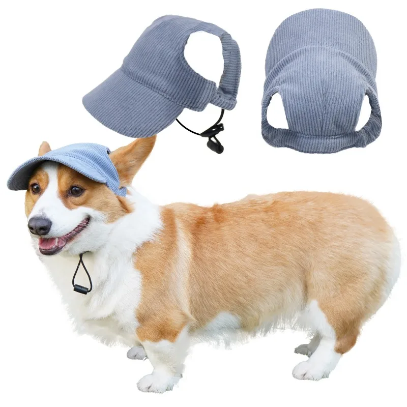 Custom Corduroy Baseball Caps for Dogs & Cats-Summer Sun Protection Pet Apparel
Custom Corduroy Baseball Caps for Dogs & Cats-Summer Sun Protection Pet Apparel