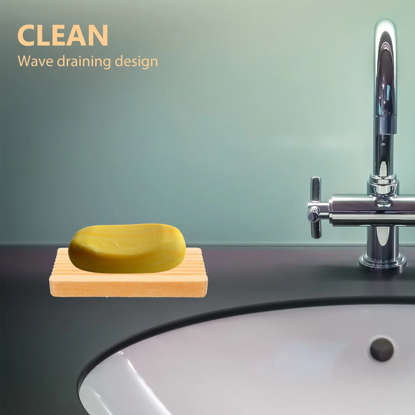 1Set Premium Bamboo Soap Dish Ecofriendly Unique Shape Design Bathroom Kitchen Countertop Accessory Soap Box
1Set Premium Bamboo Soap Dish Ecofriendly Unique Shape Design Bathroom Kitchen Countertop Accessory Soap Box