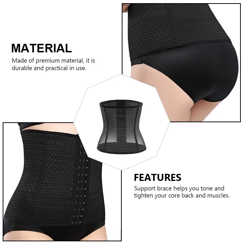 1pc Waist Wrap Slimming Belt Body Shape Support Fitness Corset For Women Black Core Strengthen Gym Workout Protector Belt
1pc Waist Wrap Slimming Belt Body Shape Support Fitness Corset For Women Black Core Strengthen Gym Workout Protector Belt