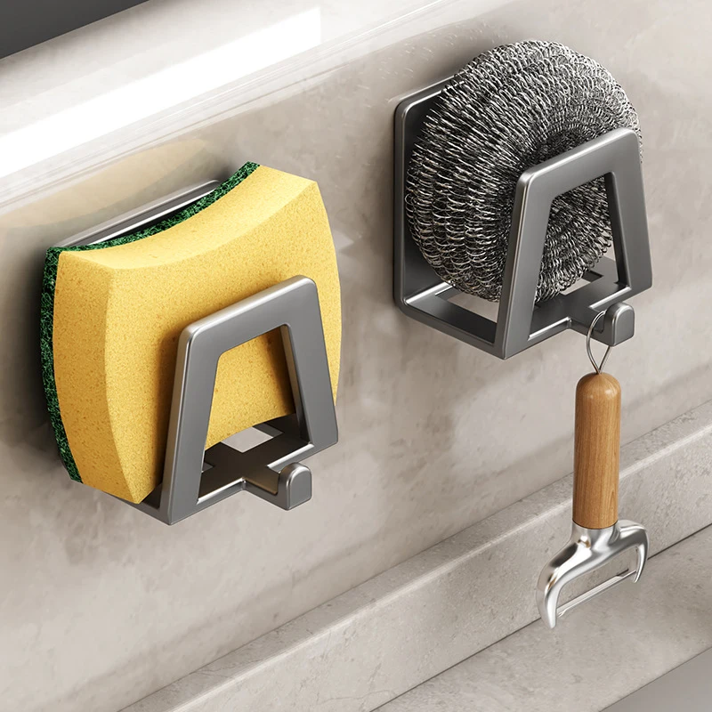 Stainless Steel Sponge Holder Self Adhesive Sink Drain Drying Sponges Racks Shelf Kitchen Storage Wall Hooks Holders Organizer
Stainless Steel Sponge Holder Self Adhesive Sink Drain Drying Sponges Racks Shelf Kitchen Storage Wall Hooks Holders Organizer