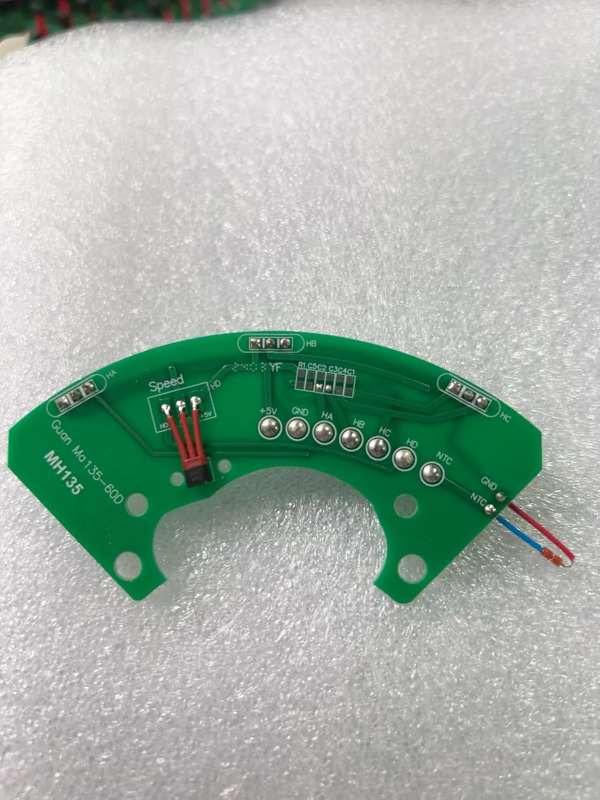 Motor Hall Effect Sensor Board 135 High Speed Motor With 502F Sensor 100K Thermistor For E-bike
Motor Hall Effect Sensor Board 135 High Speed Motor With 502F Sensor 100K Thermistor For E-bike
