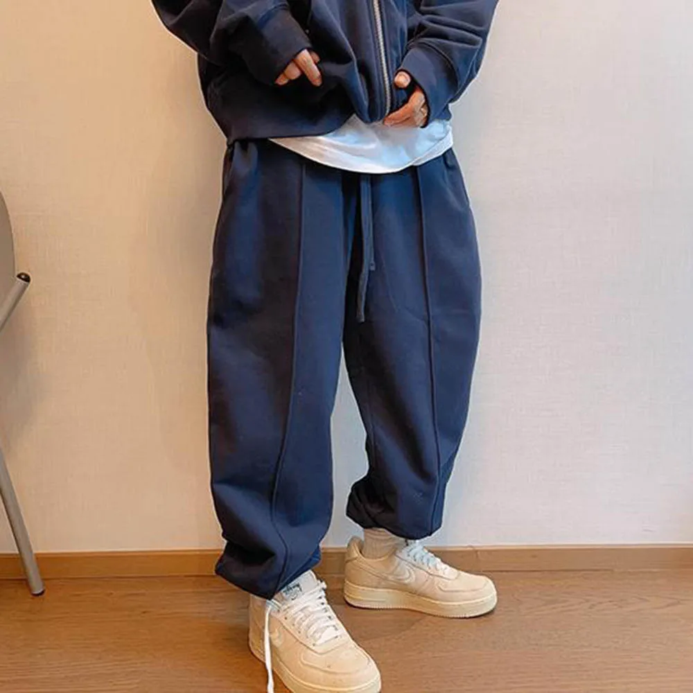 Men's Solid Color Stitching Trousers American Retro Fashion Trend Street Hip-Hop Loose Casual Breathable Niche Men's Bottoms
Men's Solid Color Stitching Trousers American Retro Fashion Trend Street Hip-Hop Loose Casual Breathable Niche Men's Bottoms
