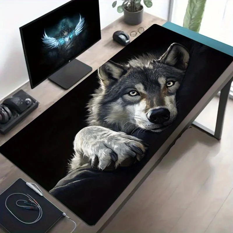 Коврик для мыши Grey Wolf Digital Art, большой резиновый коврик для игрового стола, прочный, моющийся, современный, эстетичный стиль для компьютерных геймеров
Коврик для мыши Grey Wolf Digital Art, большой резиновый коврик для игрового стола, прочный, моющийся, современный, эстетичный стиль для компьютерных геймеров