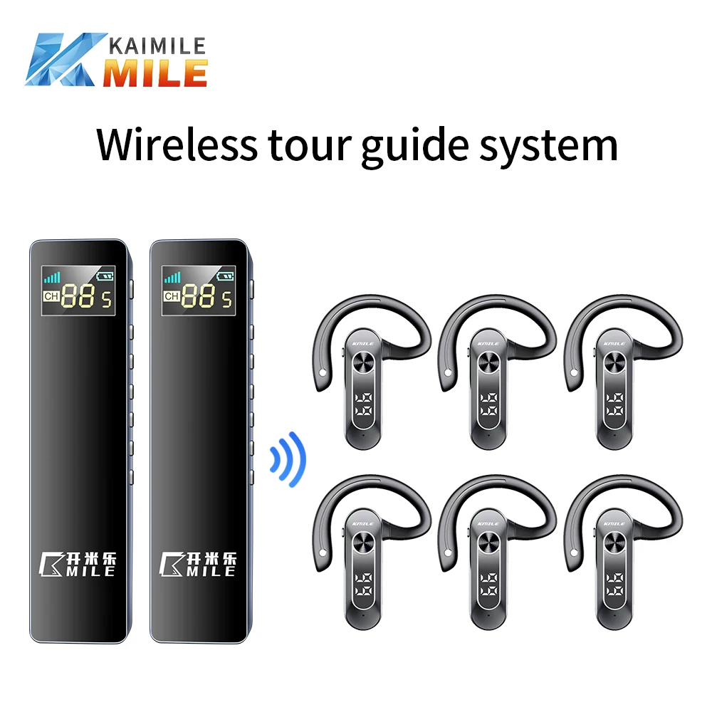 KAIMILE Wireless Whisper Tour Guide System Simultaneous Interpretation System Audio Receiver Transmitter KML-C95
KAIMILE Wireless Whisper Tour Guide System Simultaneous Interpretation System Audio Receiver Transmitter KML-C95