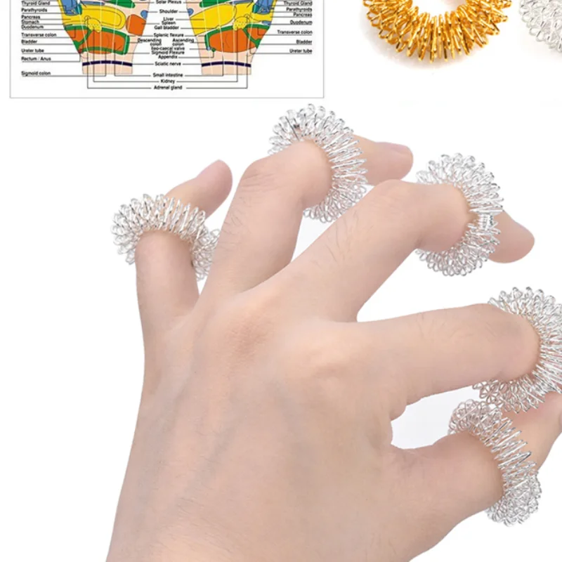 10 шт., массажное кольцо для пальцев из нержавеющей стали, кольцо для акупунктуры, терапия, расслабляющая кровь
10 шт., массажное кольцо для пальцев из нержавеющей стали, кольцо для акупунктуры, терапия, расслабляющая кровь