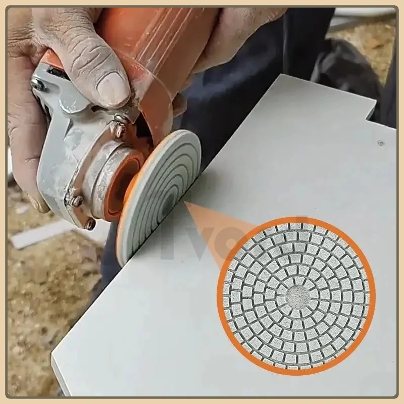 1pcs 80mm Ceramic Tile Trimming Polishing Disc Angle Grinder Dry Polishing Marble Quartz Stone Chamfering Grinding Edge
1pcs 80mm Ceramic Tile Trimming Polishing Disc Angle Grinder Dry Polishing Marble Quartz Stone Chamfering Grinding Edge