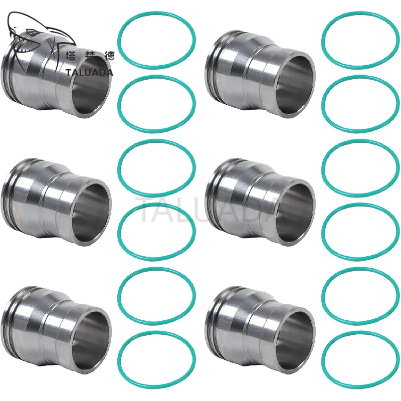 6PCS 227-2911 CA2272911 For 322C 325C M325C 953C 963C 938G 950G 962G Fuel Injector Steel Sleeve Cup Set Loader Excavator
6PCS 227-2911 CA2272911 For 322C 325C M325C 953C 963C 938G 950G 962G Fuel Injector Steel Sleeve Cup Set Loader Excavator