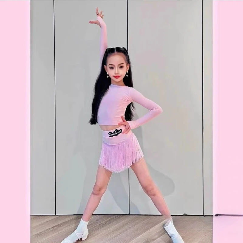 Kids Girls Latin Dance Uniform Long Sleeve Mesh Competition Dress Grading Split Suit Women Ballroom Dancewear Costumes Stage
Kids Girls Latin Dance Uniform Long Sleeve Mesh Competition Dress Grading Split Suit Women Ballroom Dancewear Costumes Stage