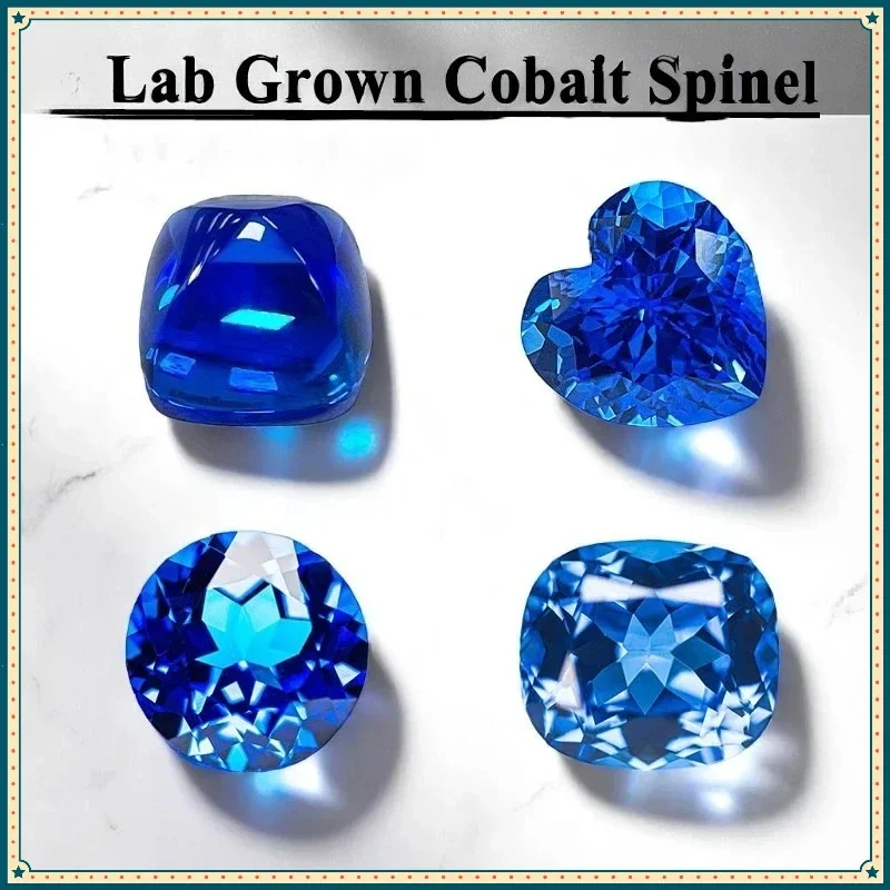 A+Top Lab Grown Cobalt Spinel Various Shape Selectable AGL Certificate Charms for Jewelry DIY Making
A+Top Lab Grown Cobalt Spinel Various Shape Selectable AGL Certificate Charms for Jewelry DIY Making